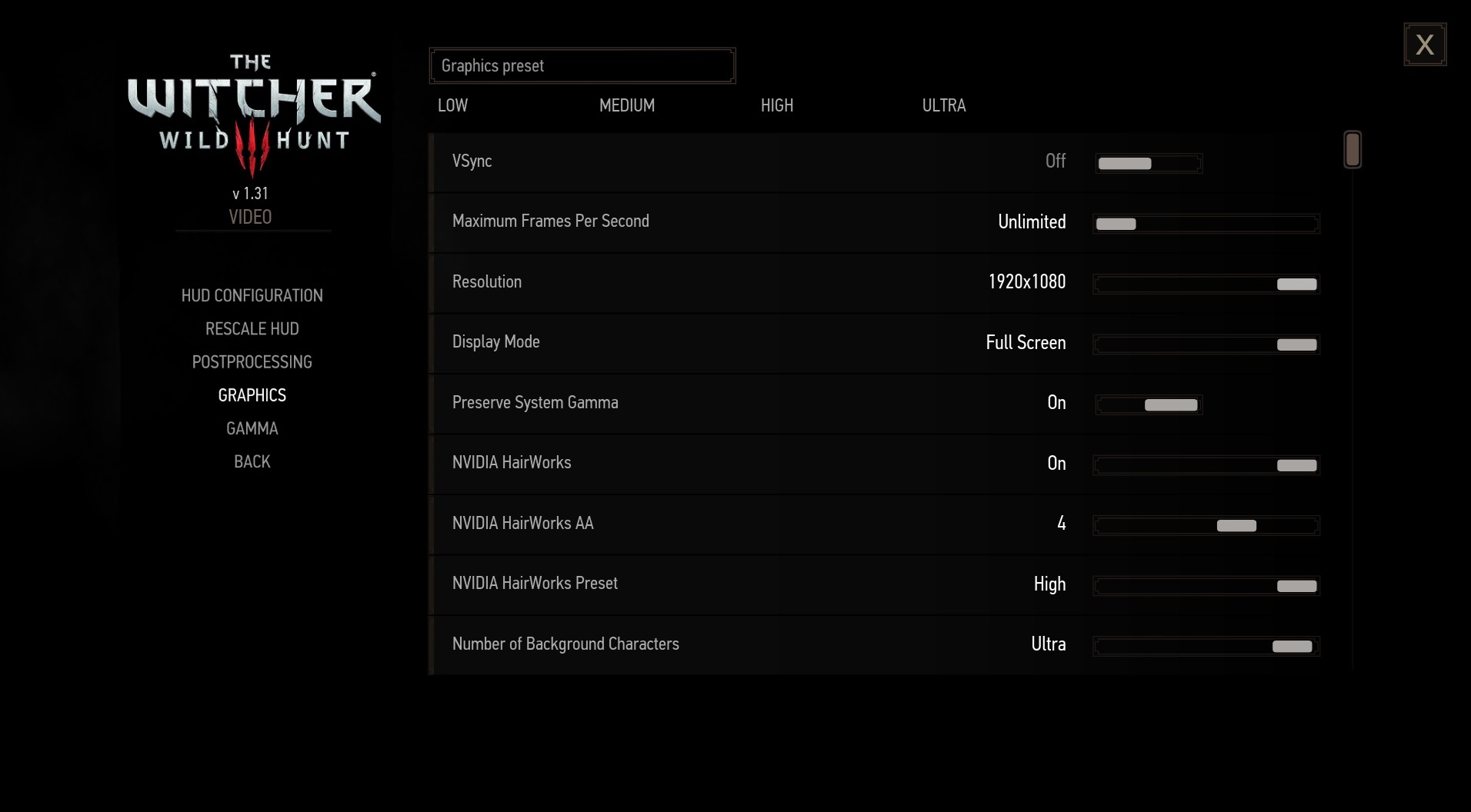 Ryzen 5 vs. Core i5 - Setting Witcher 3: Wild Hunt Ryzen 5 vs Core i5 - The Witcher 3